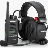 Harris Race radios radio and accessories.