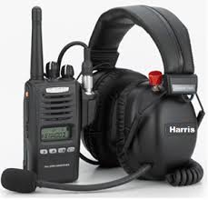 Harris Race radios radio and accessories.