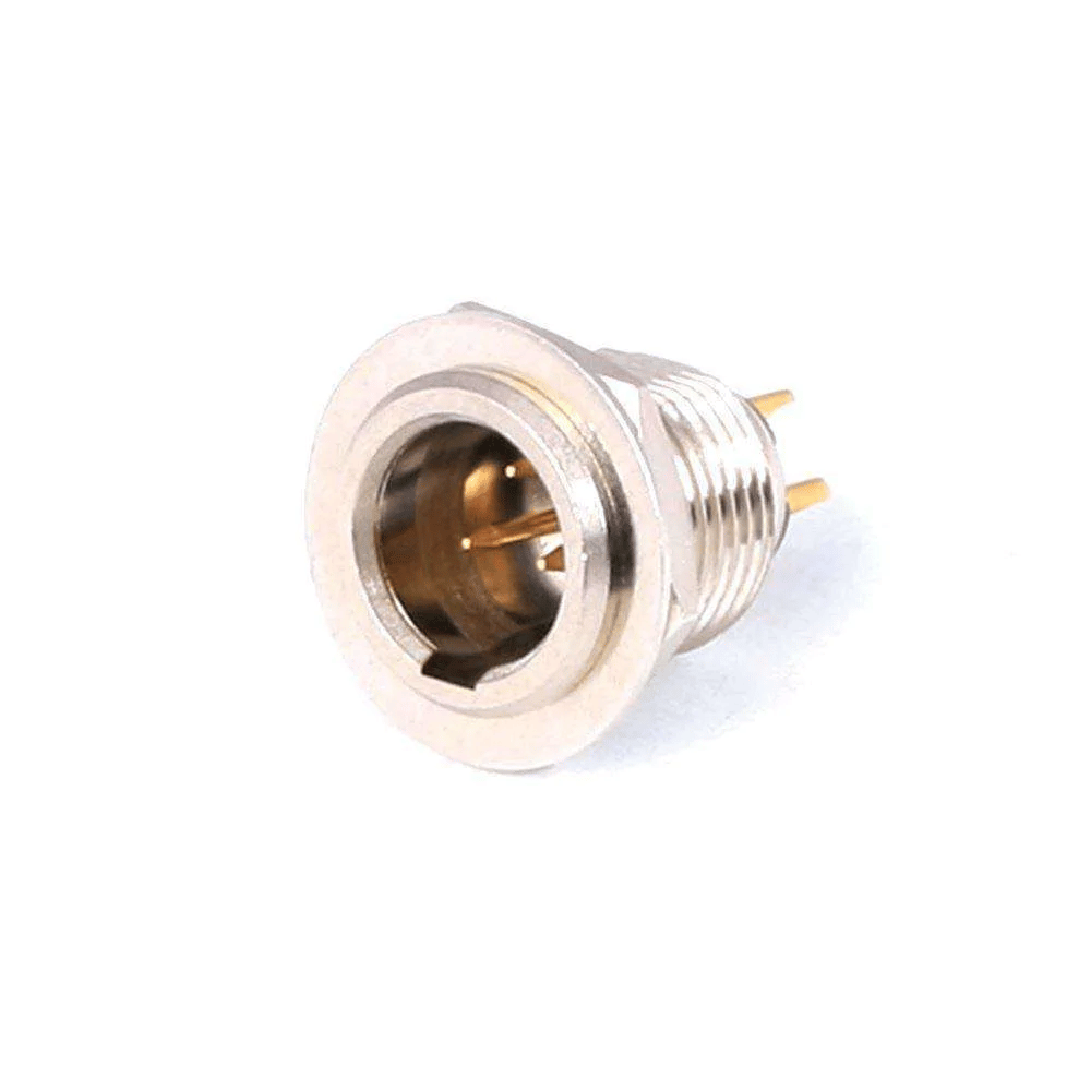 3 pin panel mount connector