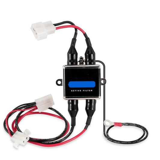 Radio intercom active filter
