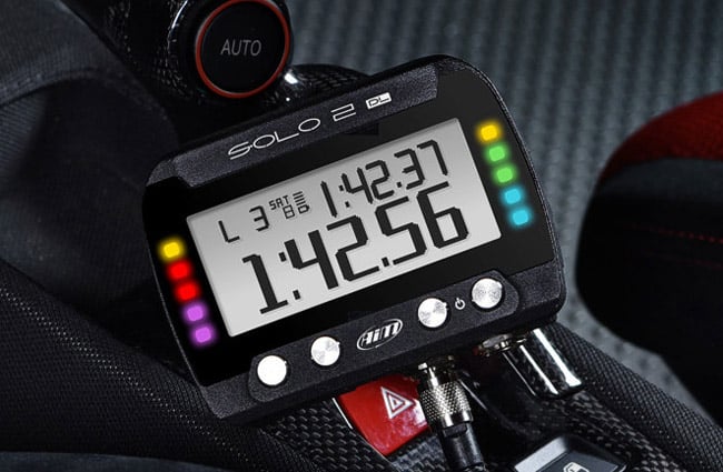AiM Solo2 lap timer GPS