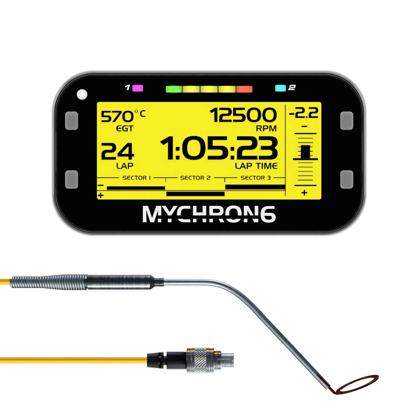 AIM Motorsport MyChron 6 1T Dash Logger / Kart Lap Timer With GPS
