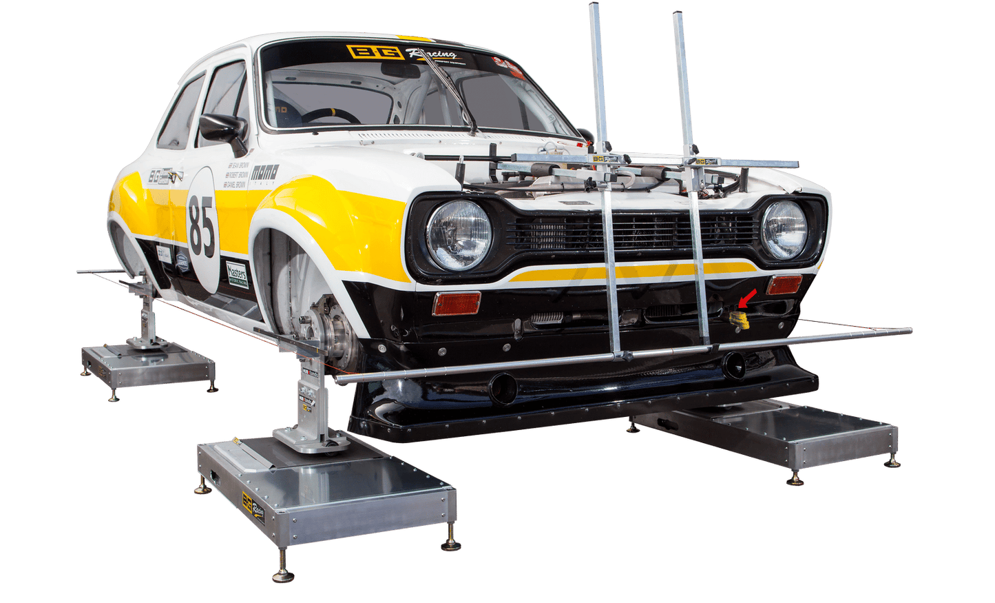 BG alignment equipment motorsport car racing