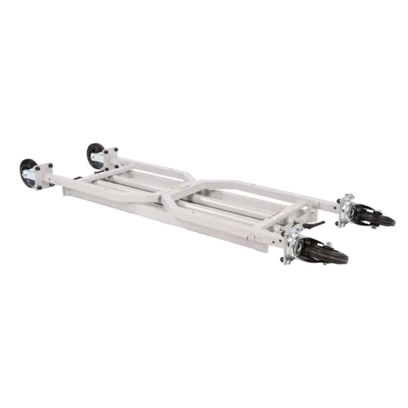 folded down pit trolley