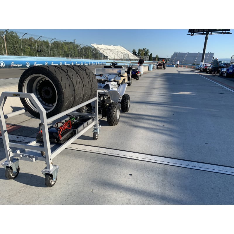 see your new pit tyres trolly