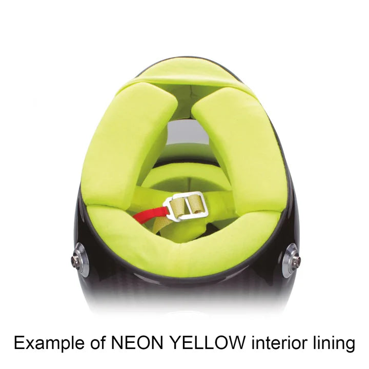 Bell helmet Yellow lining