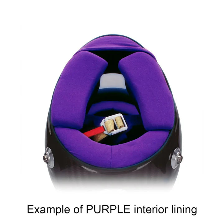Bell helmet Purple lining