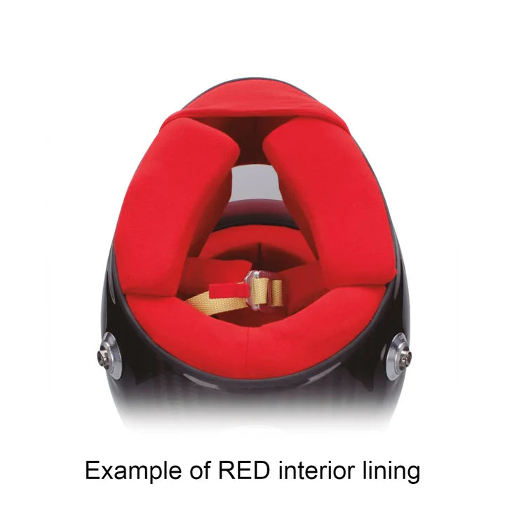 Bell helmet Red lining