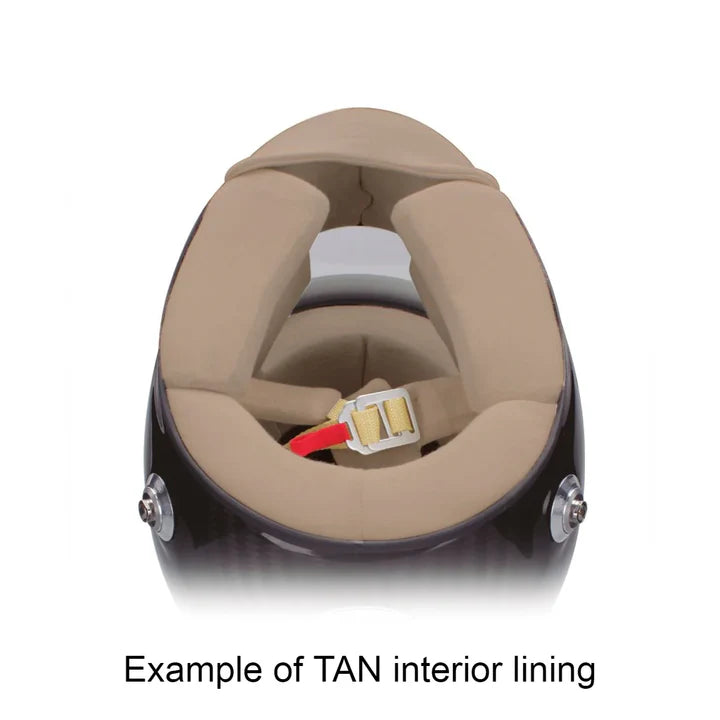 Bell helmet Tan lining