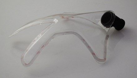 clear bell helmet top ait fitting