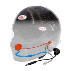 ZeroNoise helmet kit fitted to full face Bell helmet