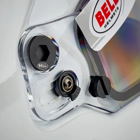 bell helmets visor lock system