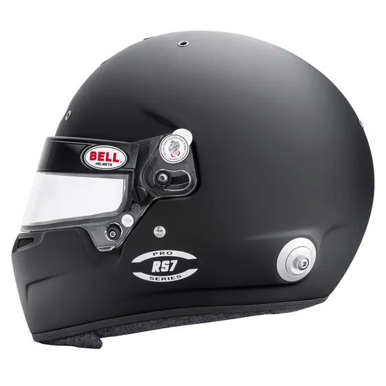 Bell RS7 Pro Helmet - Matt Black/White