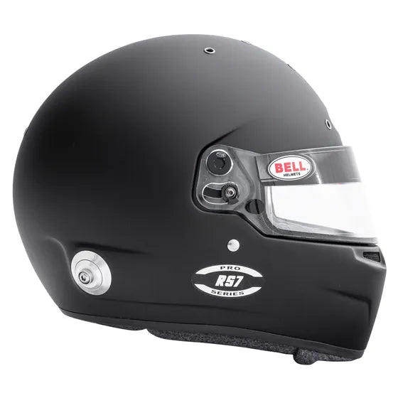 Bell RS7 Pro Helmet - Matt Black/White