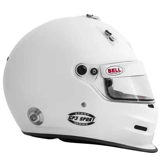 off side view of full face bell helmet