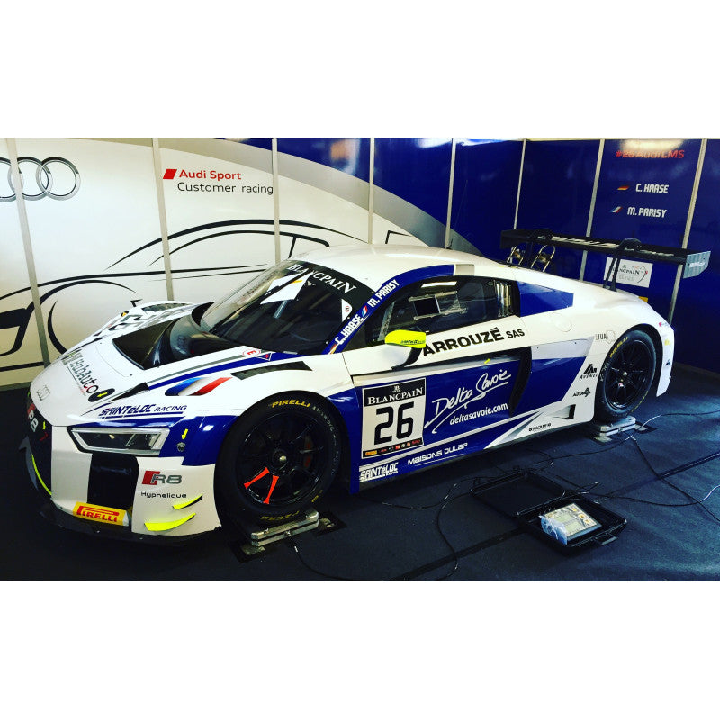 Audi corner weight scales