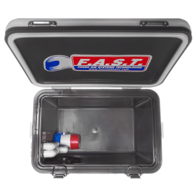 Inside of a FAST cool box