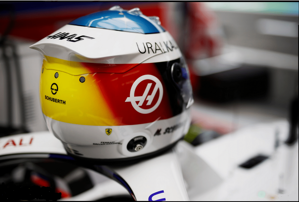Shumaker schuberth helmet