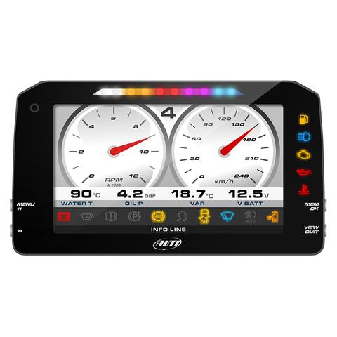AiM MXP Strada ( No Logging) With Icons 6" Dash