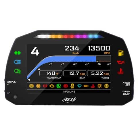 Street AiM Link ECU Dash