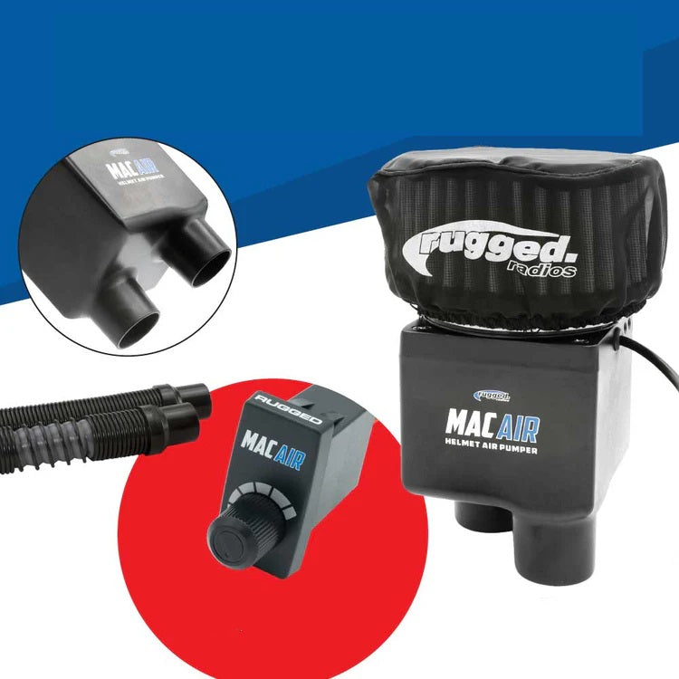 HRR: MAC Air 2-Person Helmet Air Pumper (Bundle)