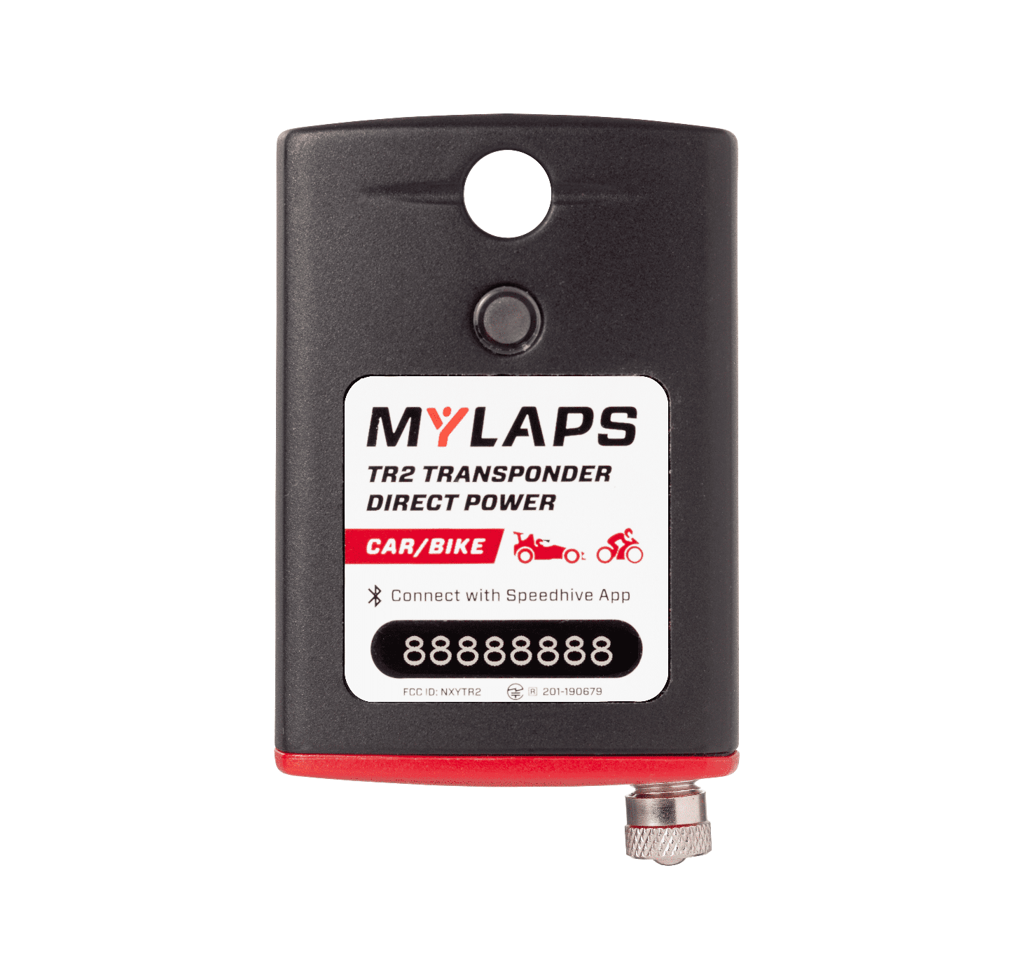 Harris Race Radios: MyLaps TR2 Transponder Direct Power - Car/Bike