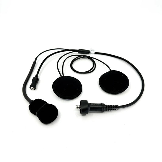 PCI Elite Helmet Wiring Kit with M2 Race Speakers and Earjack 3.5mm