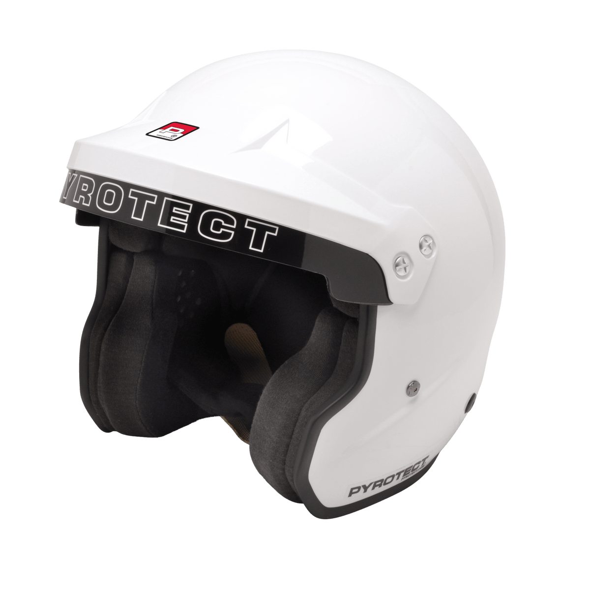 Pyrotect ProSport Open Face Helmet, SA2025, Gloss White