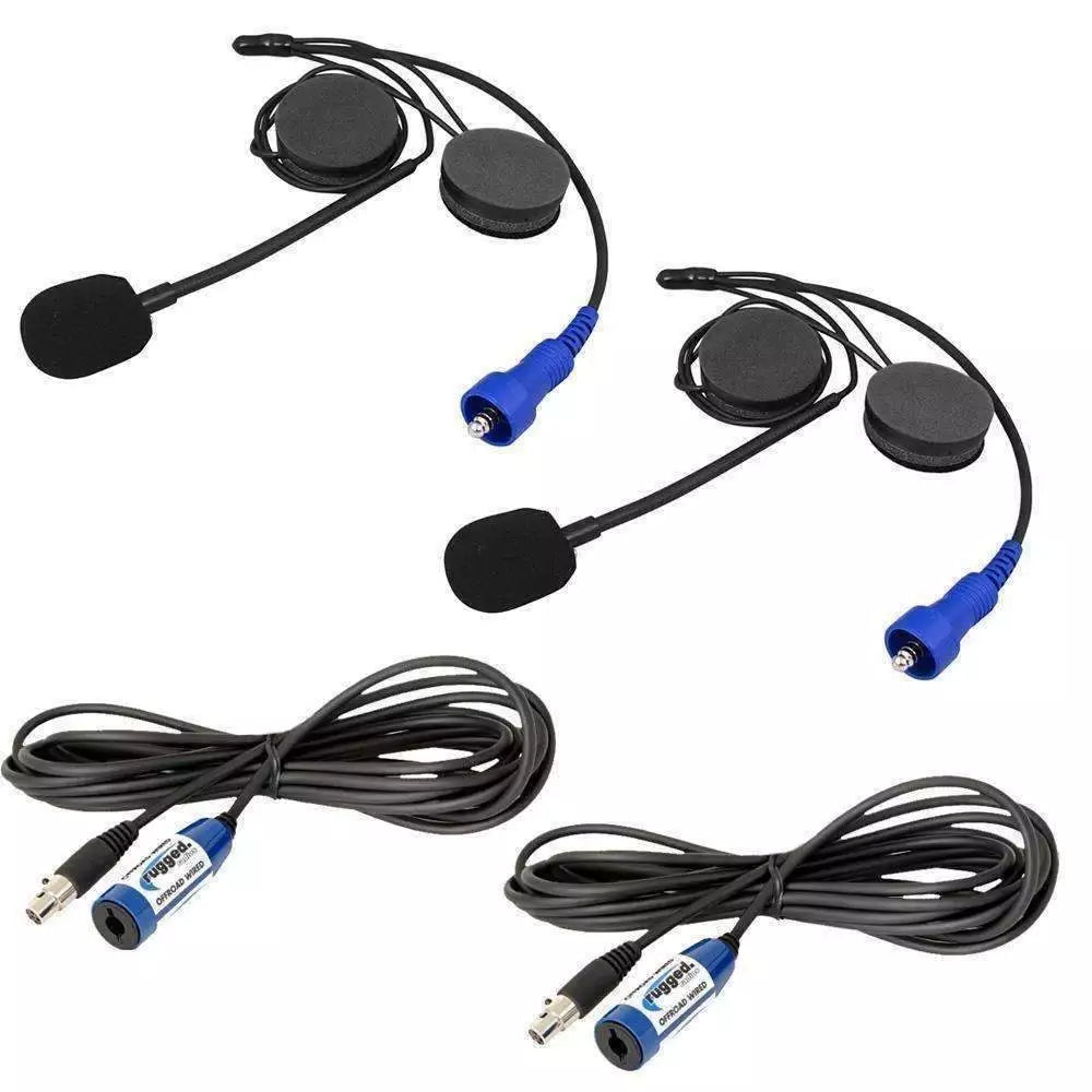 Rugged Radios 696 Plus Intercom Helmet Kit