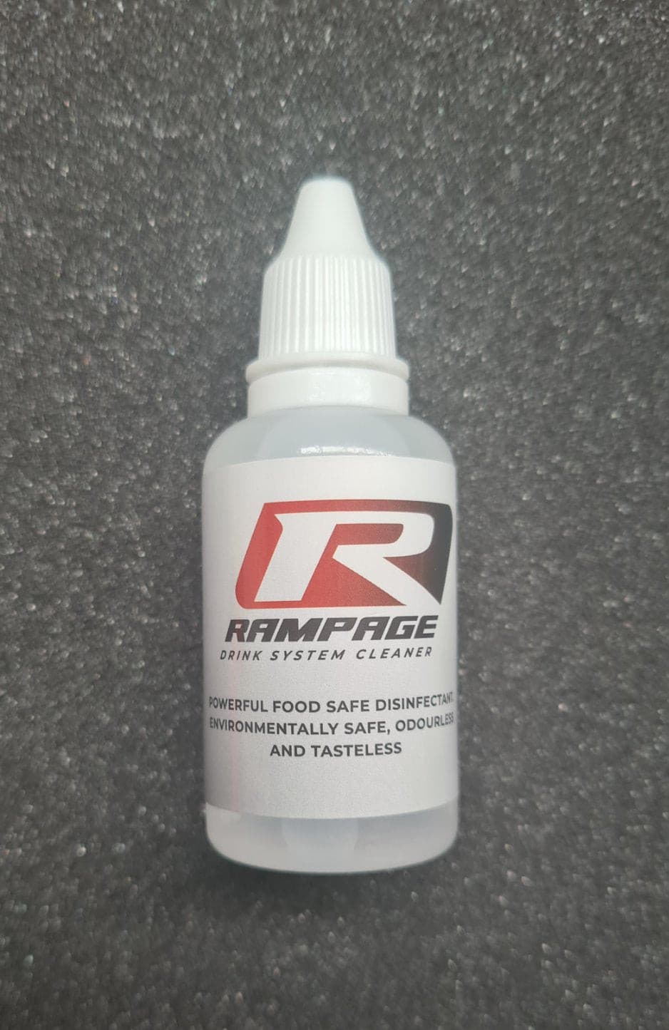 Race Car Drink system cleaning fluid