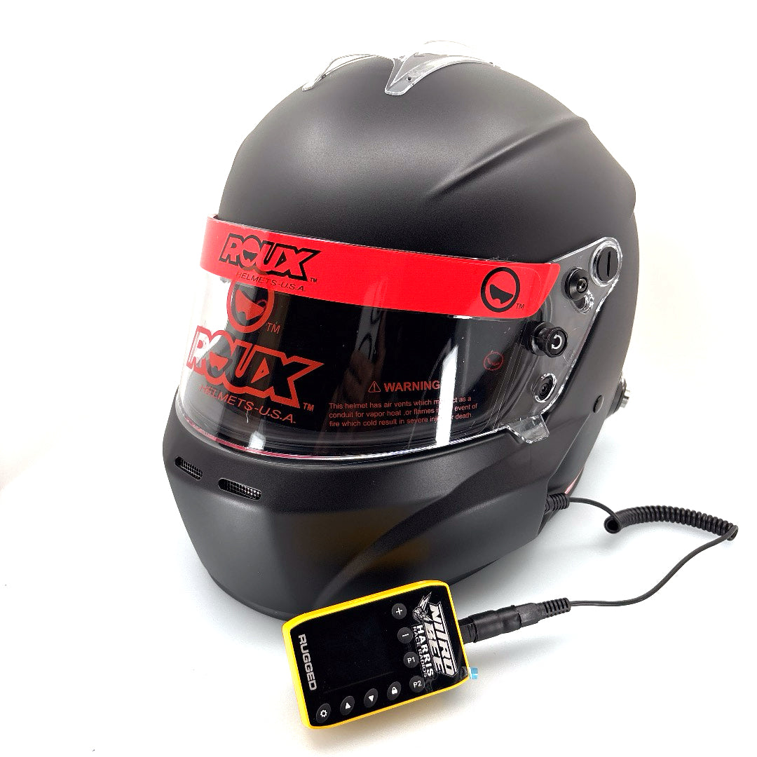 Speedway Helmet With Speakers & Oneway NZ Receiver Package