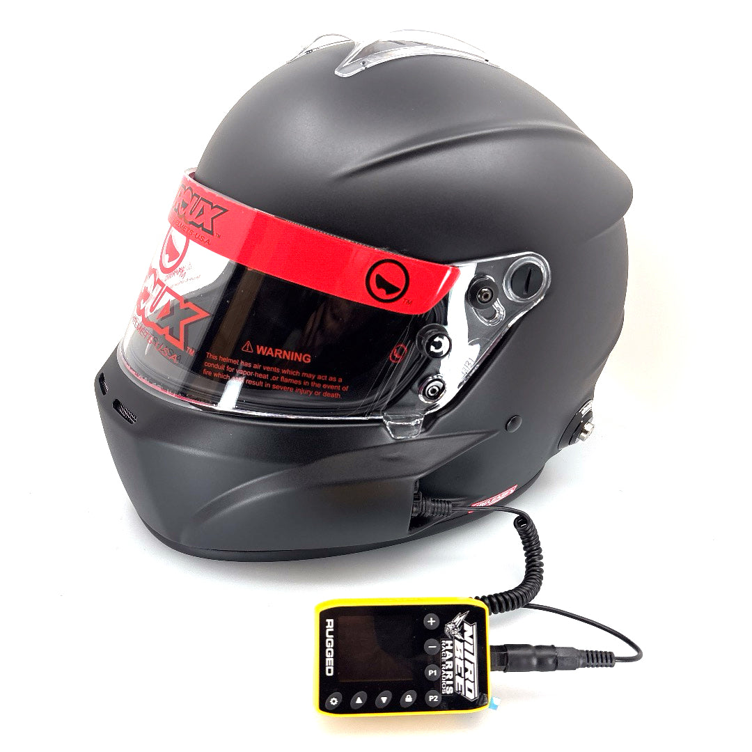 Speedway Helmet With Speakers & Oneway NZ Receiver Package
