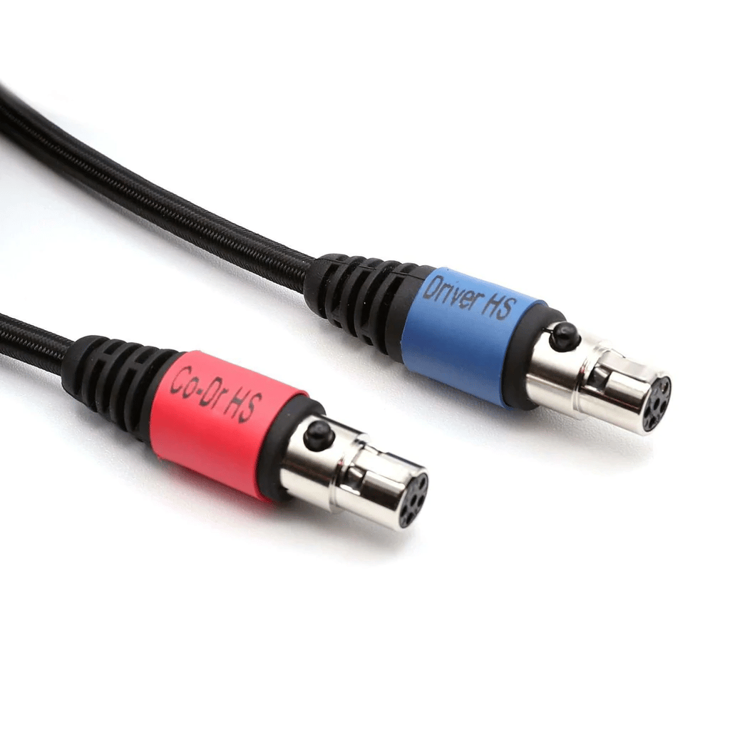 Rugged intercom race cables