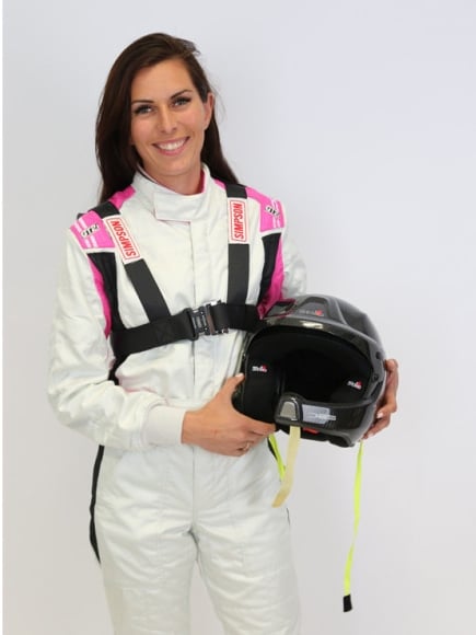 Simpson Hybrid female sport frontal head restraint