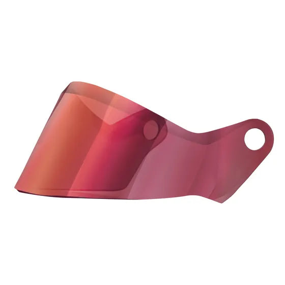 Stilo Replacement Short Visor for ST6 and ST5 R Helmets Red
