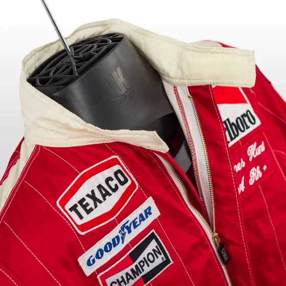 James hunt racing overall dryer powered overalls drier