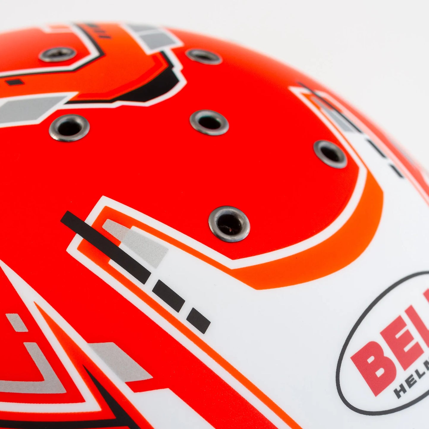 top air vents of bell helmet