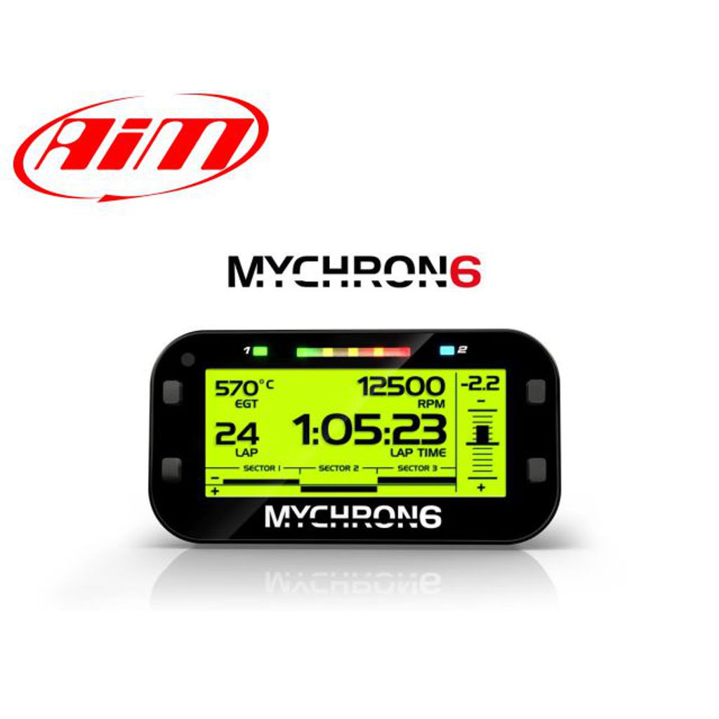AIM Motorsport MyChron 6 1T Dash Logger / Kart Lap Timer With GPS