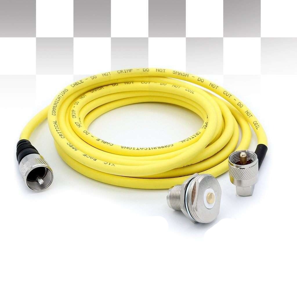 12' Rugged Radios RACE SERIES Antenna Cable Kit