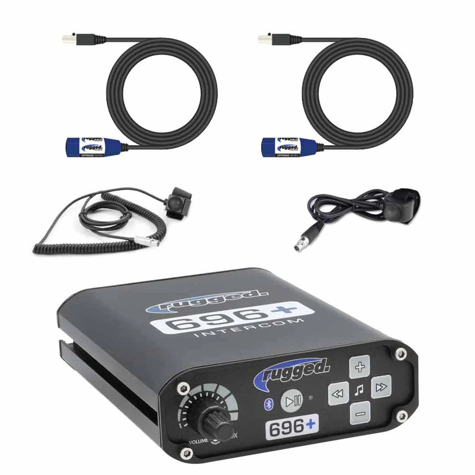 Rugged Radios 696 Plus Intercom Helmet Kit