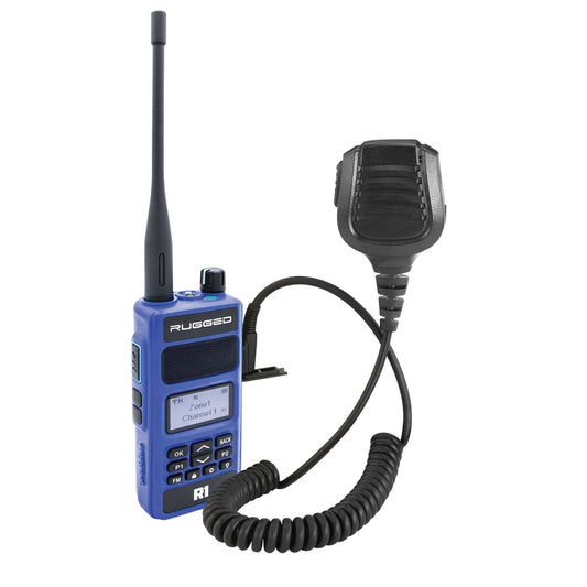 Bundle - Rugged R1 Business Band Handheld with Hand Mic