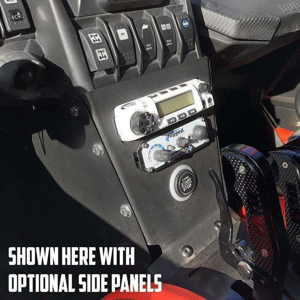 Rugged radios radio intercom mount