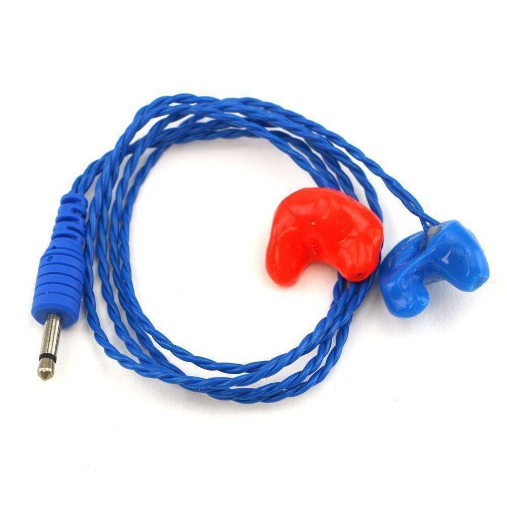 Challenger Semi-Custom Molded Ear Bud Speakers with 1/8" 3.5mm RCA Mono Plug