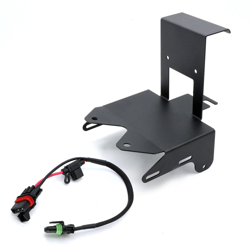 rugged radios polari srzr xp radio and remote head intercom mount with cable