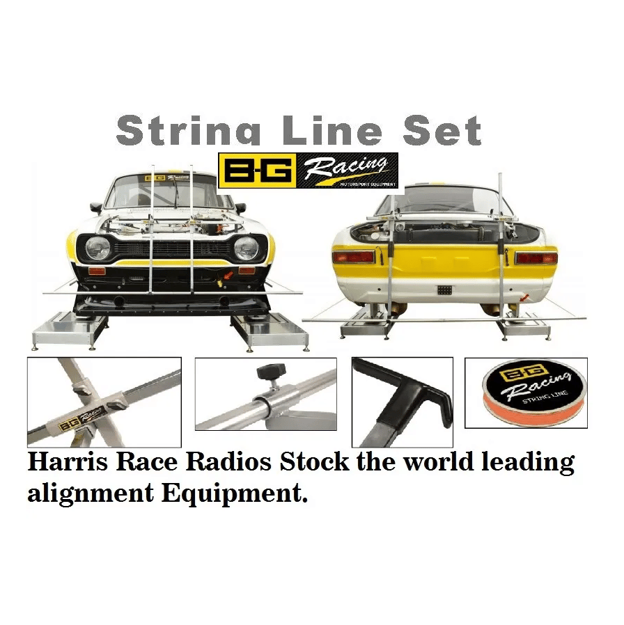 Motorsport string line alignment gauge
