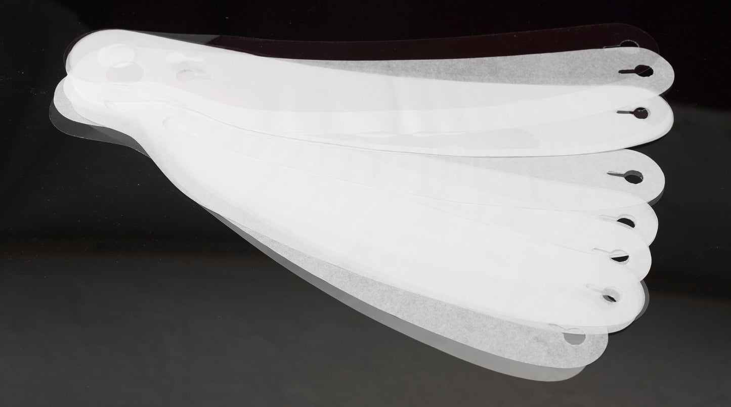 Stilo Helmets Visor Tear Offs Clear Track