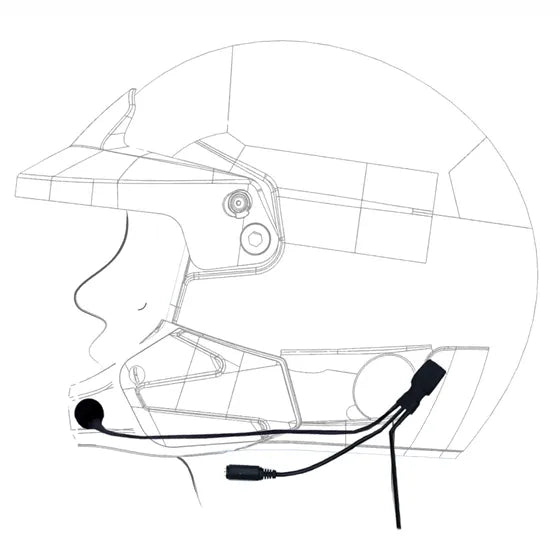 ZeroNoise Full Face Helmet Bell Helmet Kit