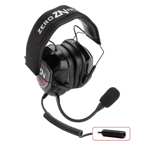 ZeroNoise Professional Rally Practice Headset | Stilo or Peltor Compatible