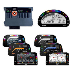 AiM MX Logging Display Dashes