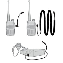 Rugged Radio Headset & Jumper Cables